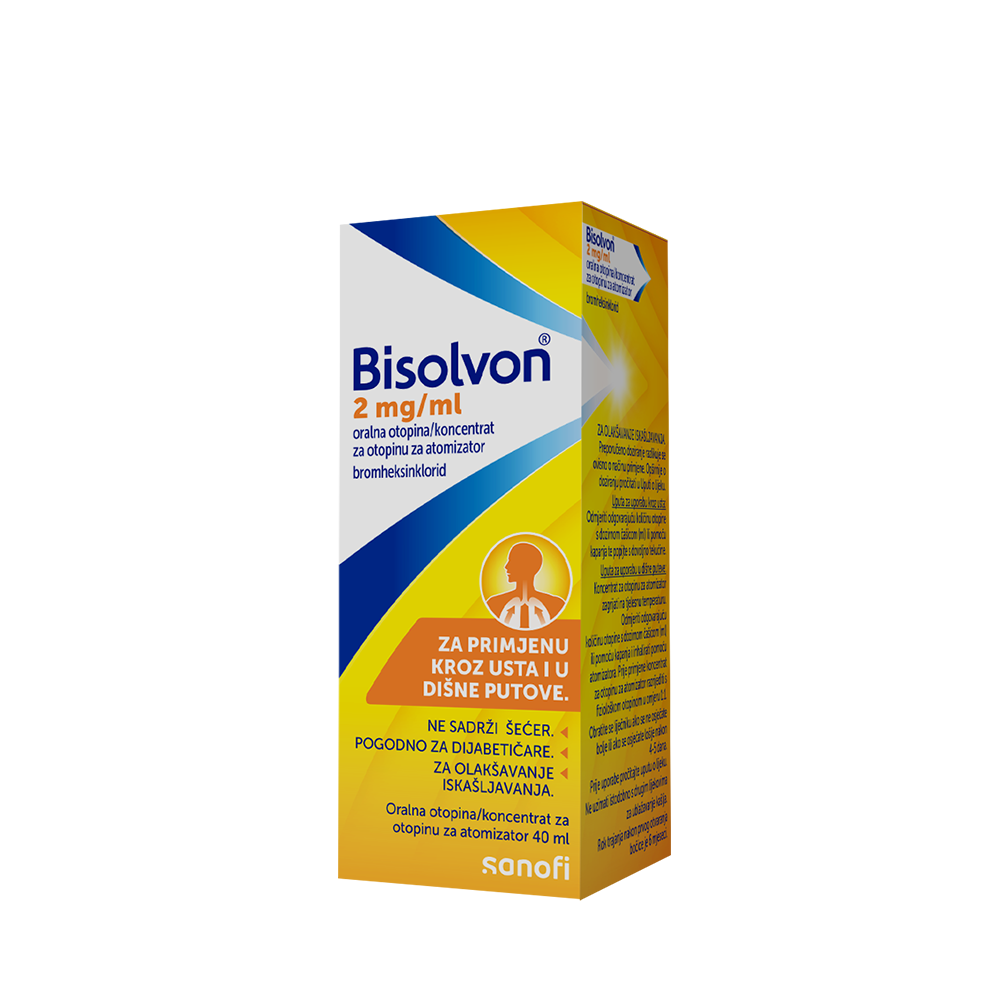 Bisolvon otopina 2 mg/ml