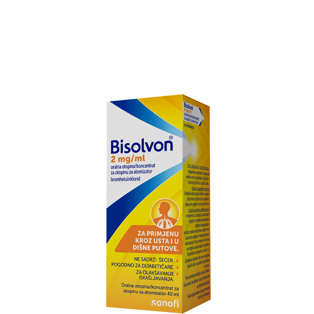 Bisolvon otopina 2 mg/ml