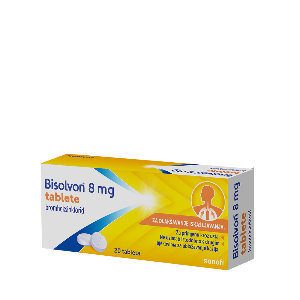 Bisolvon tablete 8 mg
