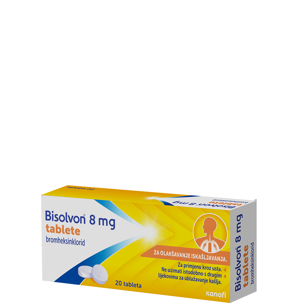 Bisolvon tablete 8 mg