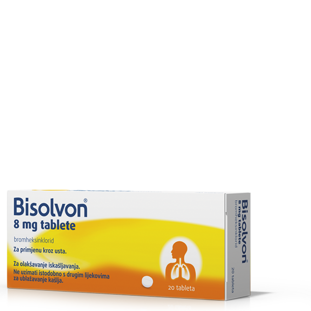 Bisolvon tablete 8 mg